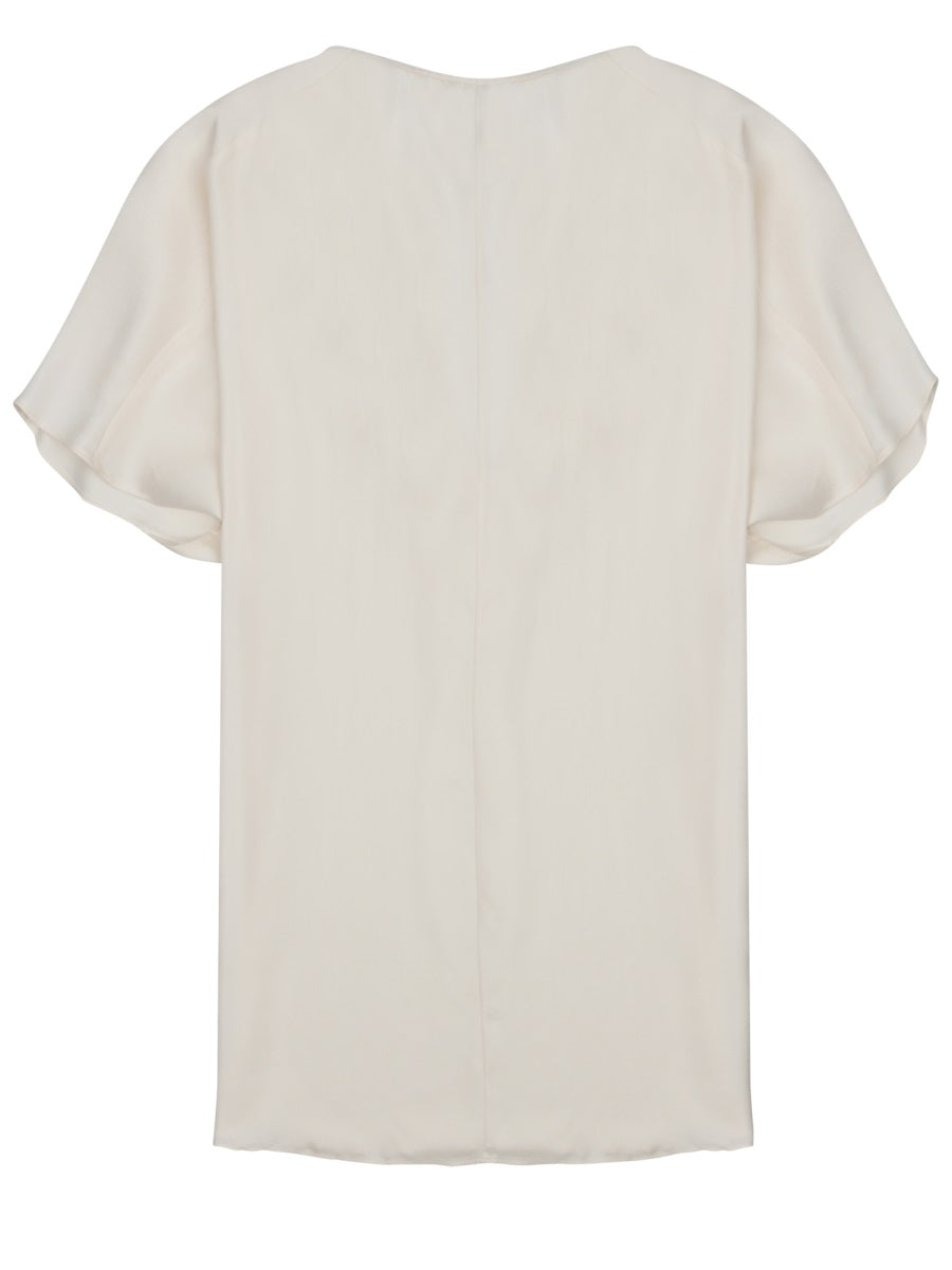 Alysi Blusa In Twill Di Seta