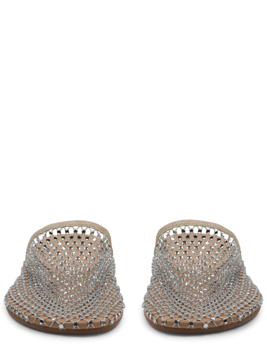 Alysi Scarpa Mule Con Strass