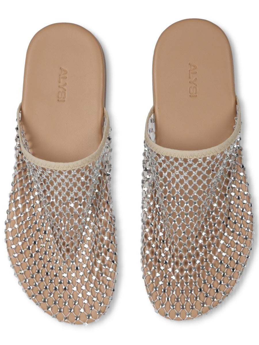 Alysi Scarpa Mule Con Strass