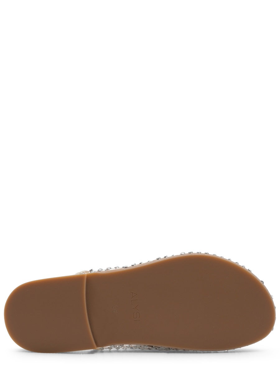 Alysi Scarpa Mule Con Strass