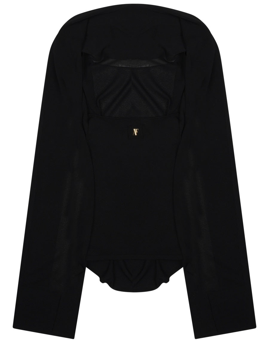 Alberta Ferretti Top In Chiffon