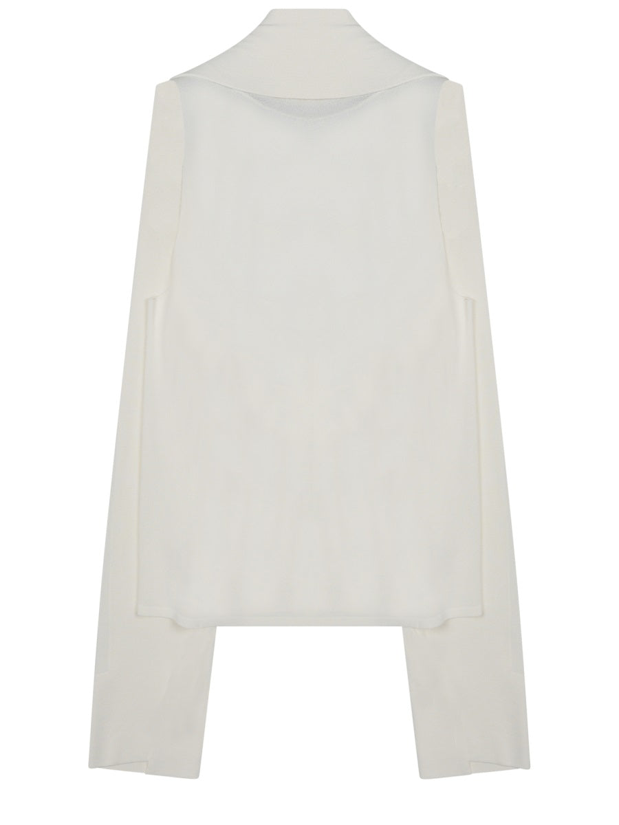 Alberta Ferretti Top In Chiffon