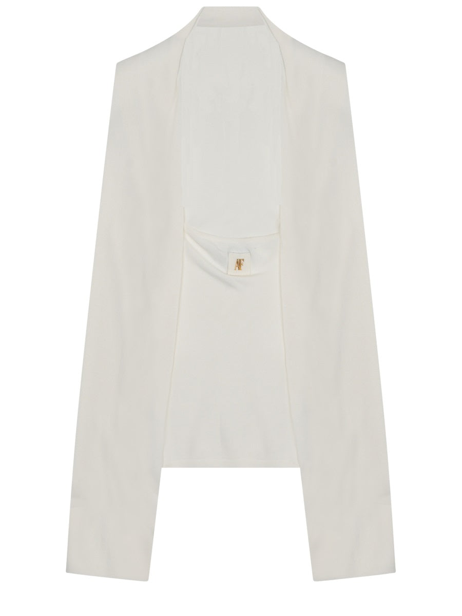Alberta Ferretti Top In Chiffon