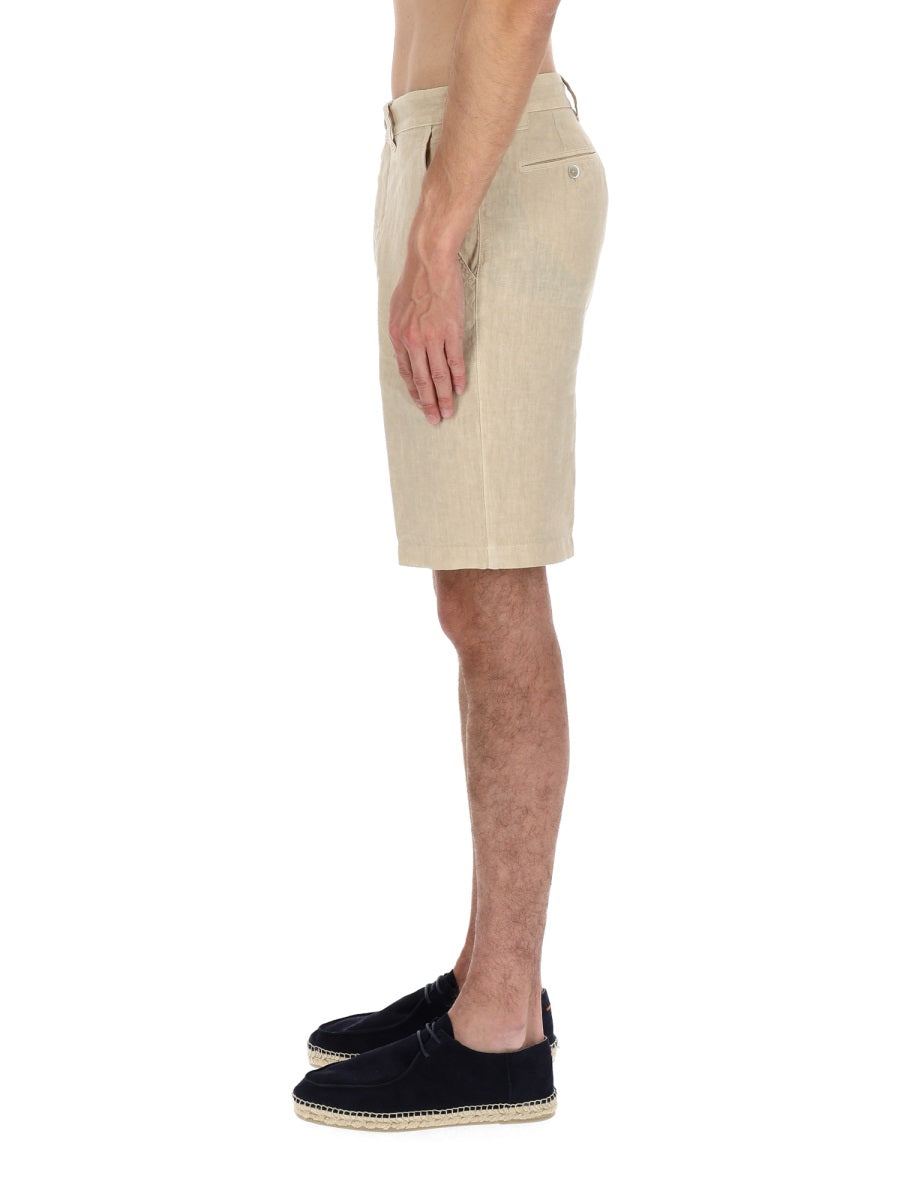 120% Lino Shorts In Lino