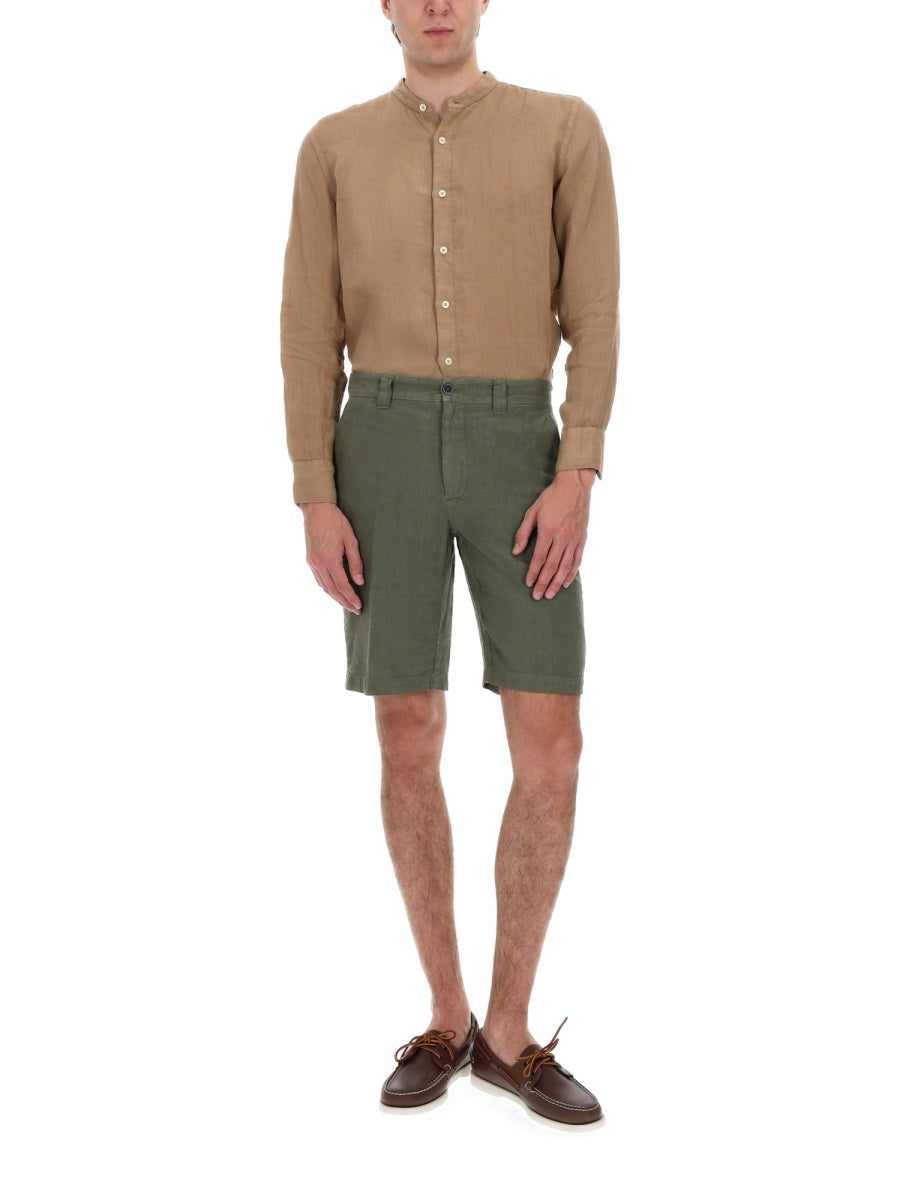 120% Lino Shorts In Lino