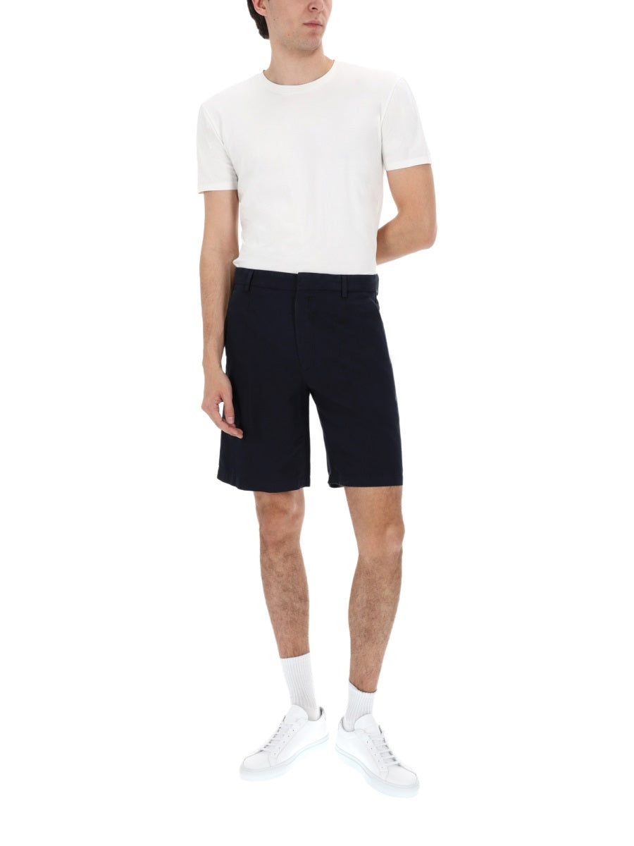Zegna Shorts In Cotone