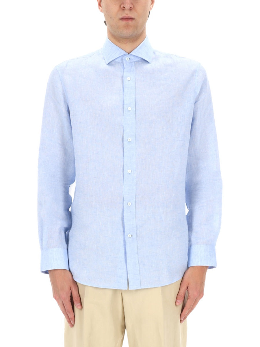 Brunello Cucinelli Camicia In Lino