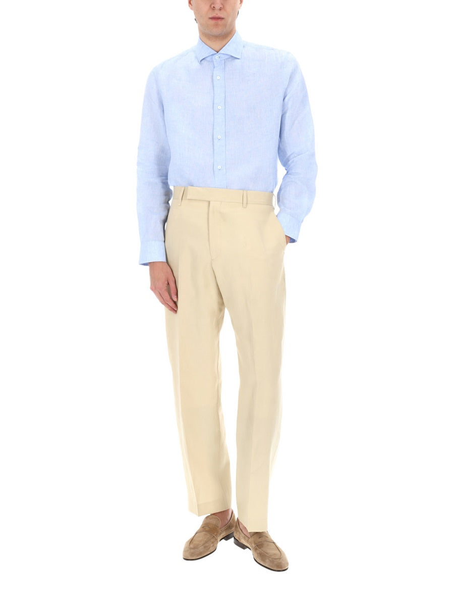Brunello Cucinelli Camicia In Lino