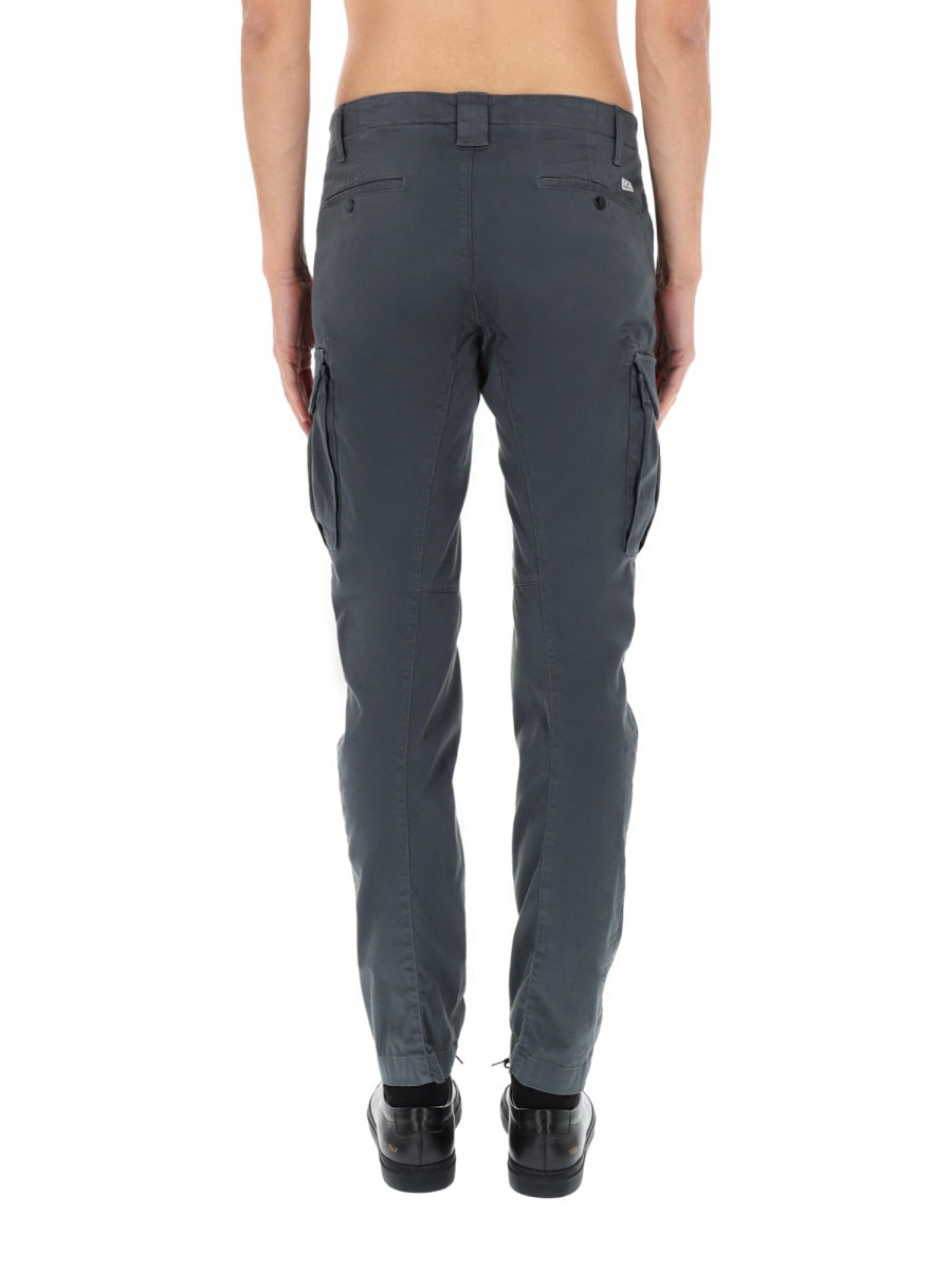 C.P. Company Pantalone Cargo Con Patch Logo
