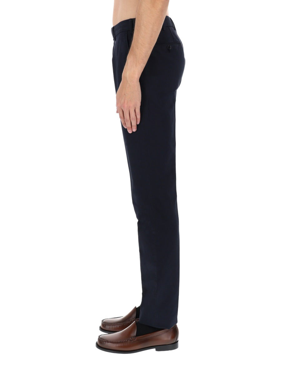 Zegna Pantalone Sartoriale In Cotone