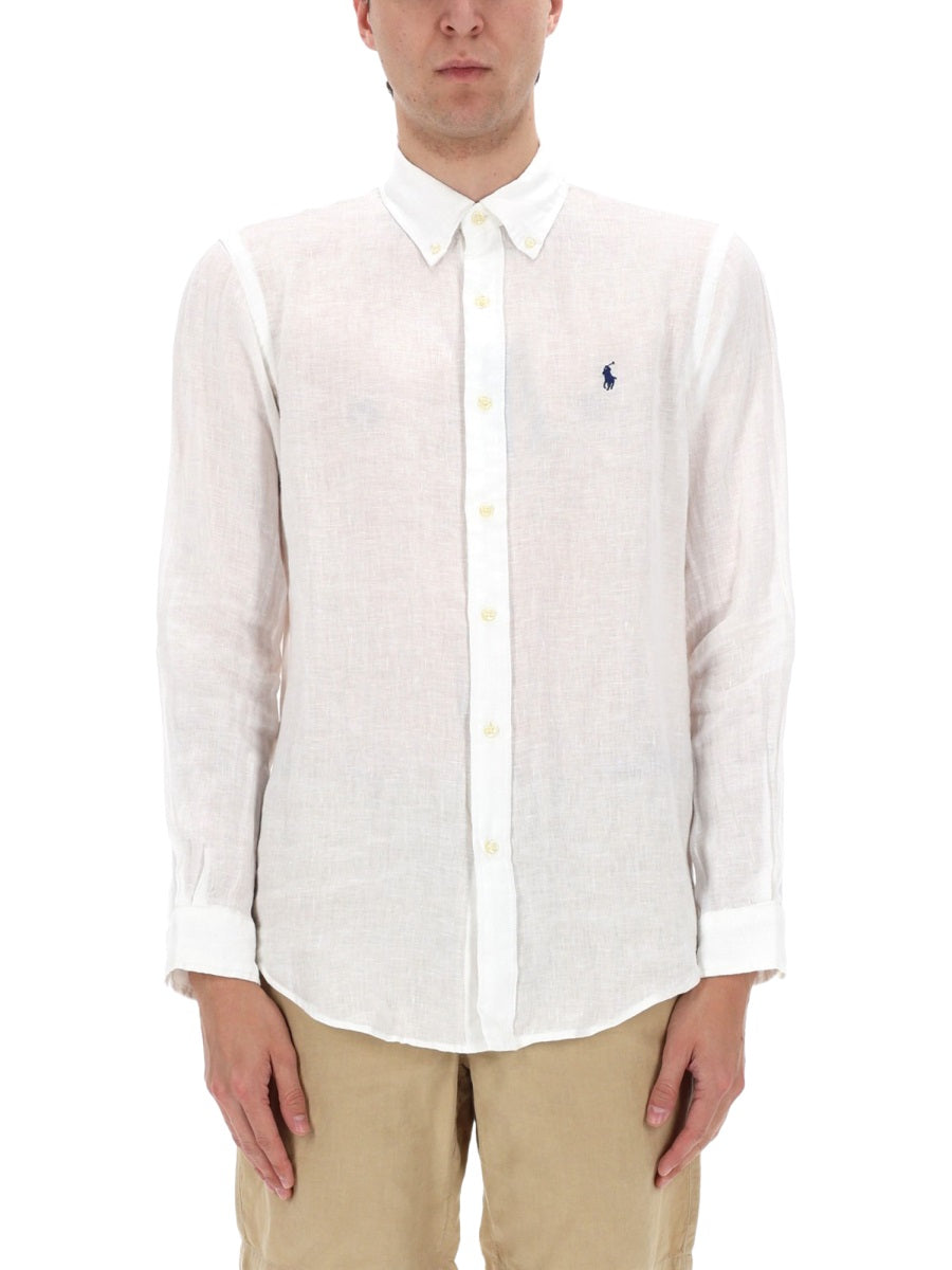 Polo Ralph Lauren Camicia Con Logo