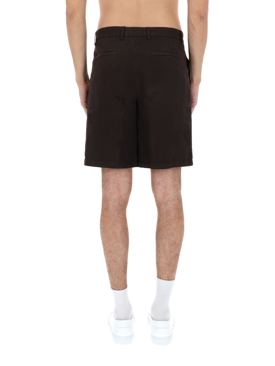 Zegna Shorts In Cotone