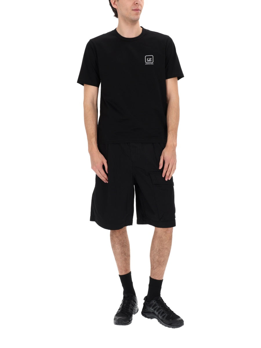 C.P. Company Shorts Cargo Con Patch Logo