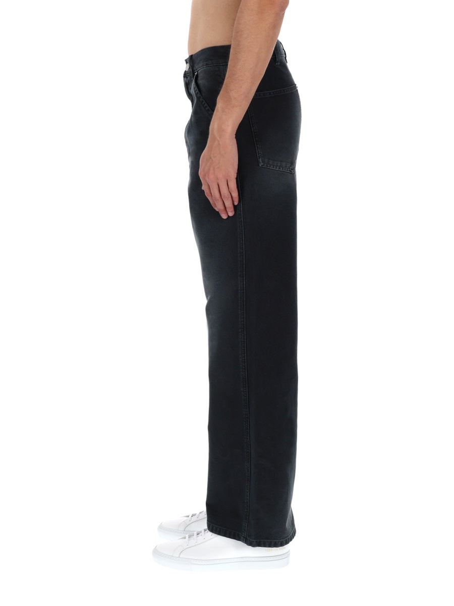 Marni Jeans Con Applicazione Logo