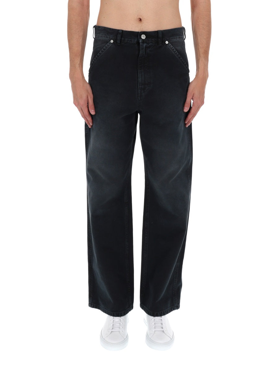 Marni Jeans Con Applicazione Logo