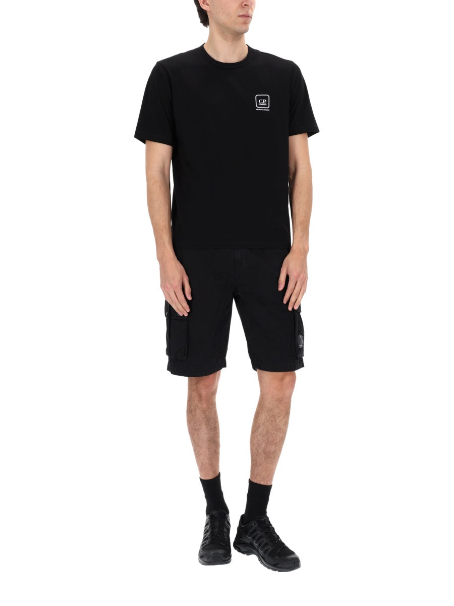 C.P. Company Shorts Cargo Con Patch Logo