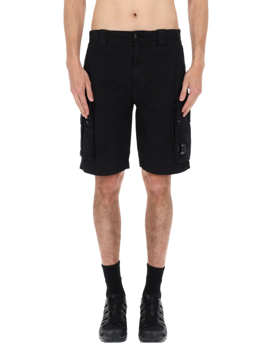 C.P. Company Shorts Cargo Con Patch Logo