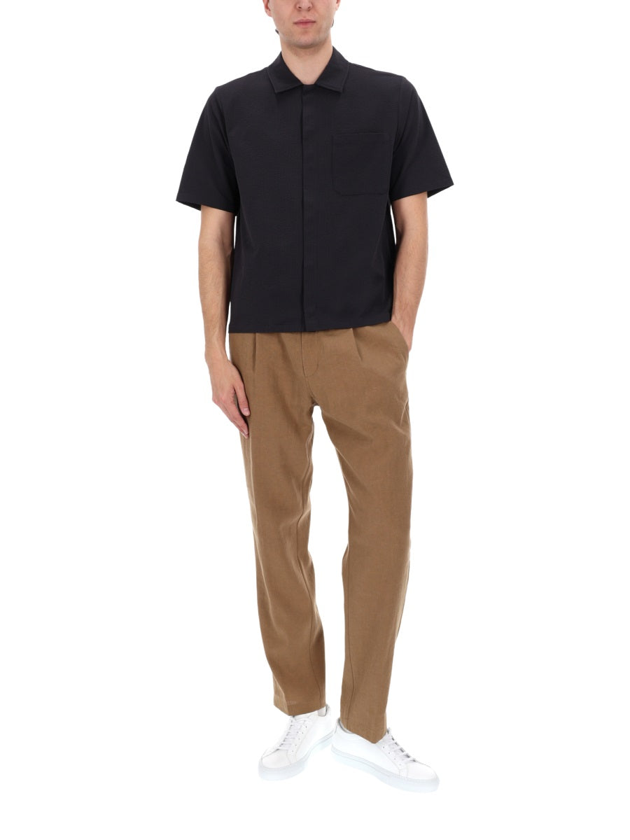 Herno Pantalone Sartoriale In Lino