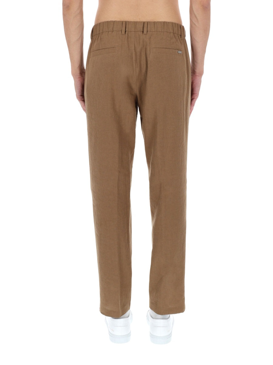 Herno Pantalone Sartoriale In Lino