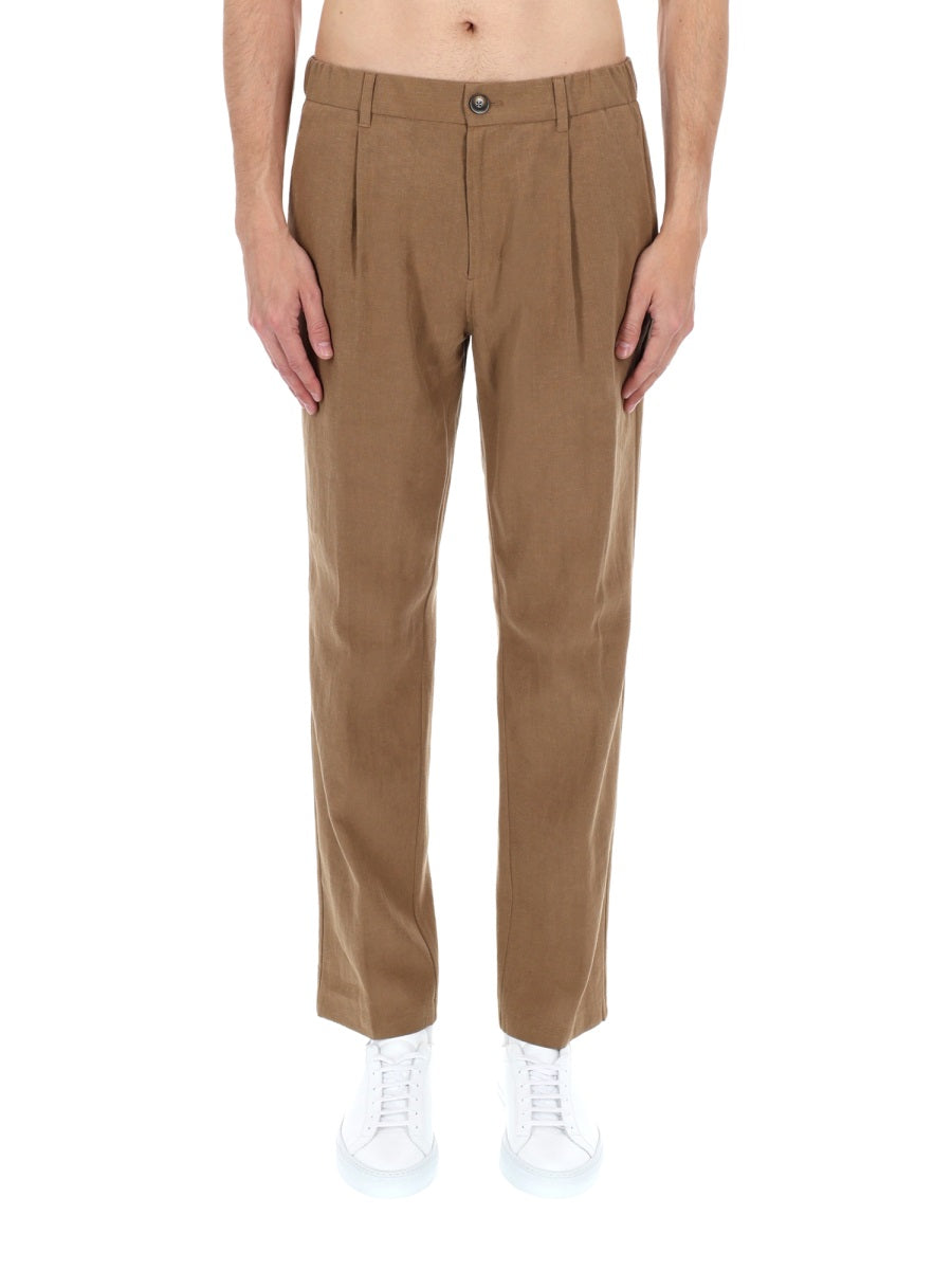 Herno Pantalone Sartoriale In Lino