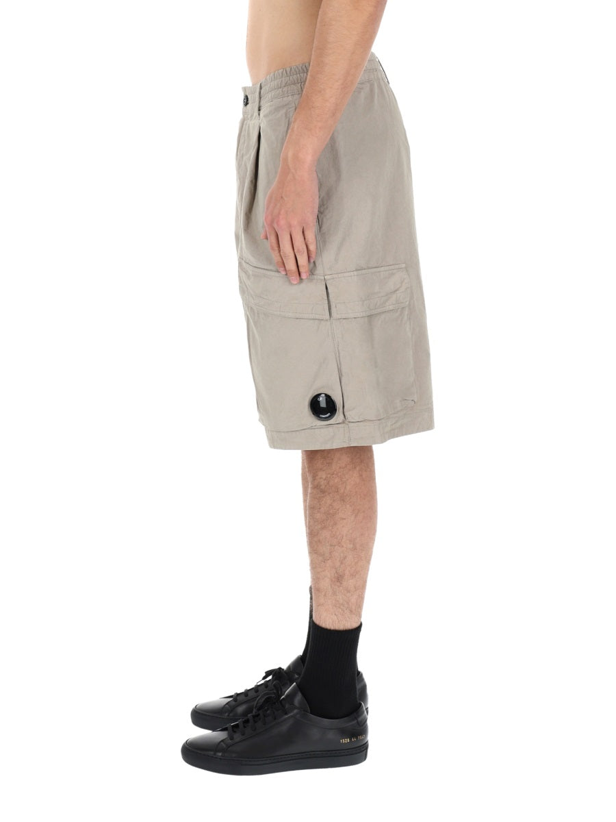C.P. Company Shorts Cargo Con Patch Logo
