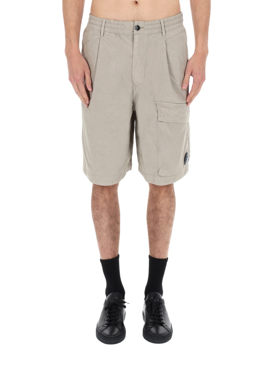 C.P. Company Shorts Cargo Con Patch Logo