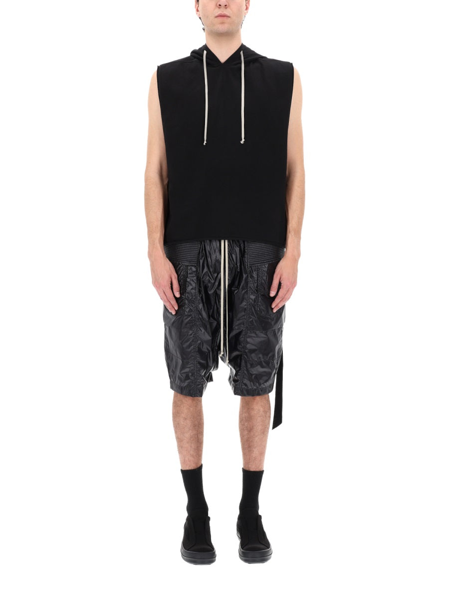 Rick Owens Drkshdw Top "Hooded Tunic"