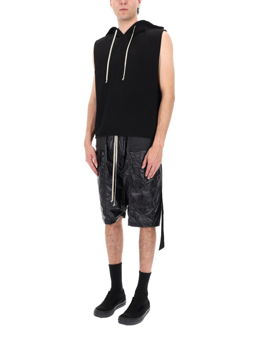 Rick Owens Drkshdw Top "Hooded Tunic"
