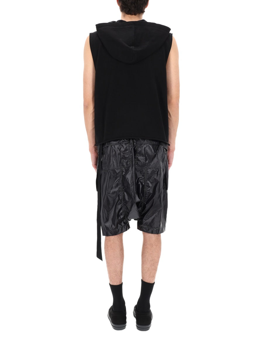 Rick Owens Drkshdw Top "Hooded Tunic"