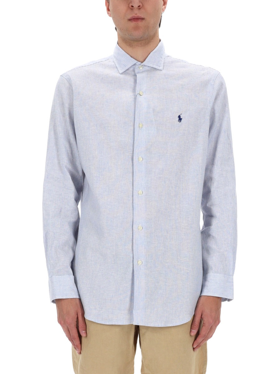 Polo Ralph Lauren Camicia Con Logo