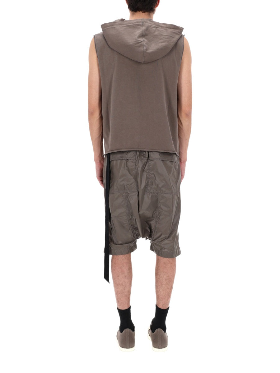 Rick Owens Drkshdw Top "Hooded Tunic"