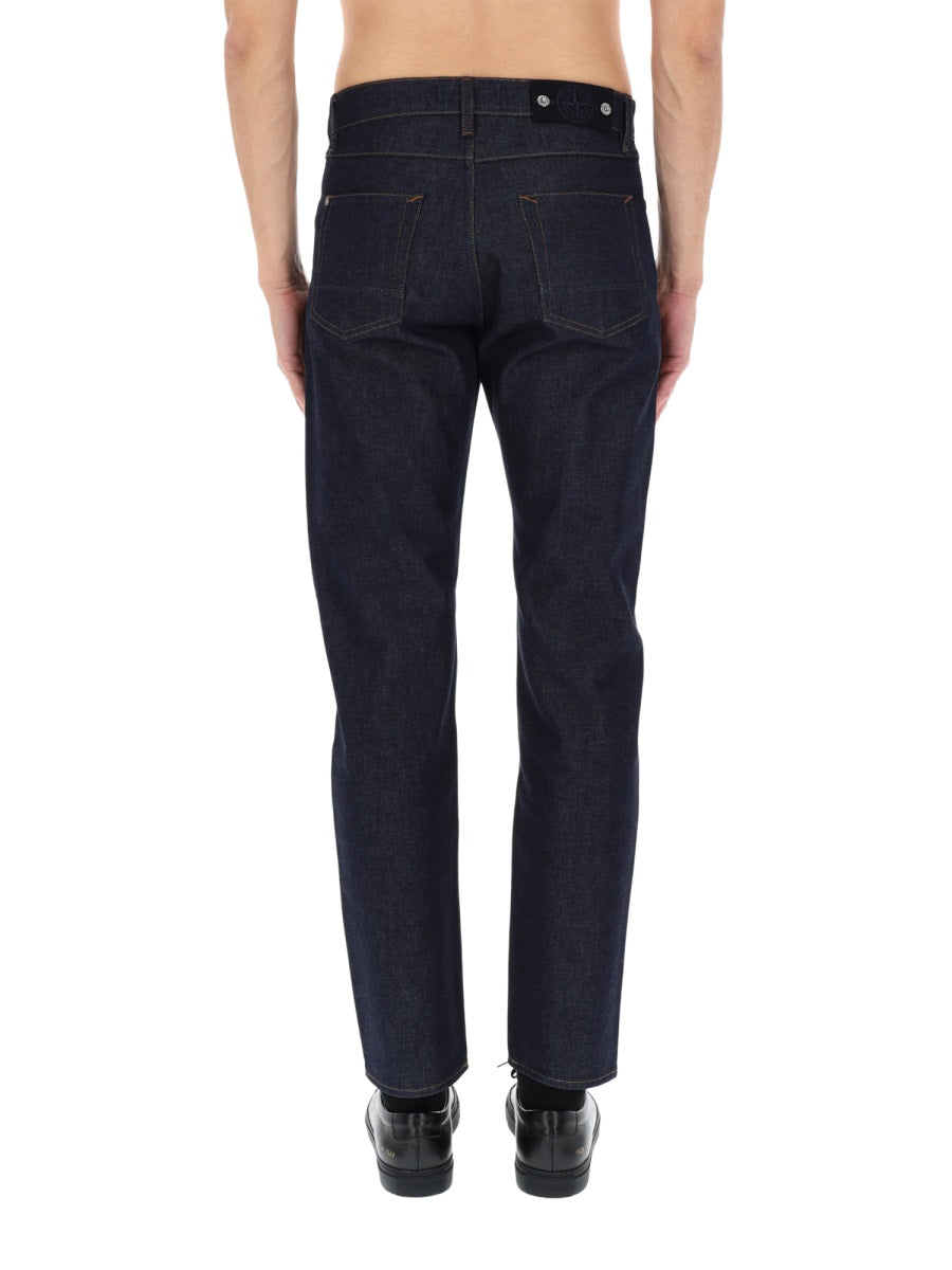 Stone Island Jeans In Denim