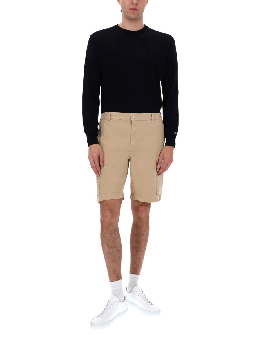 Woolrich Shorts Cargo In Cotone