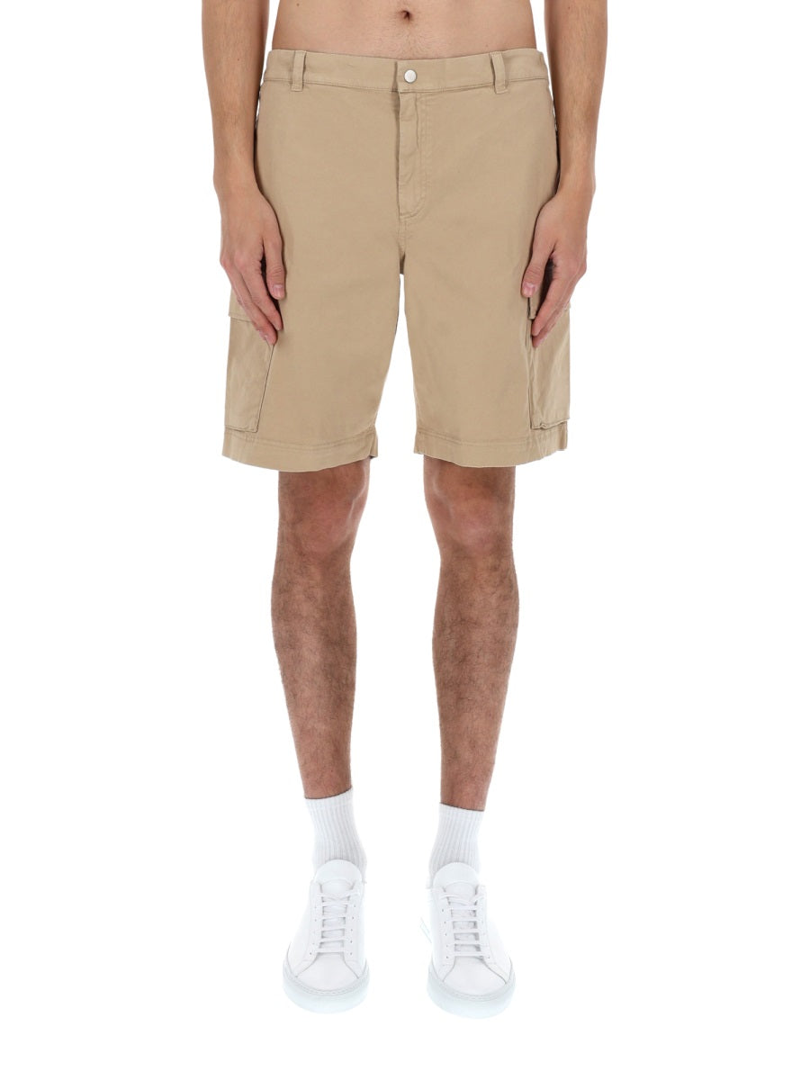 Woolrich Shorts Cargo In Cotone