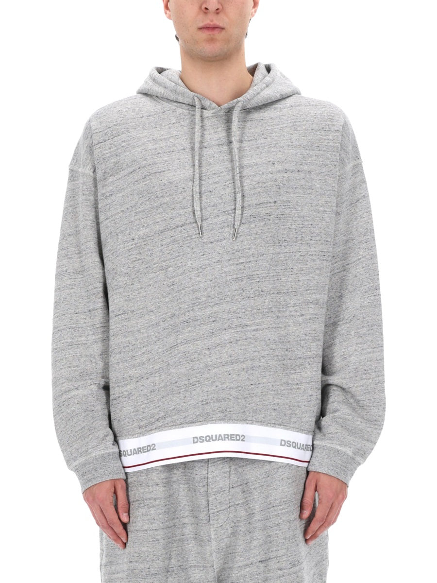 Dsquared Felpa Con Logo