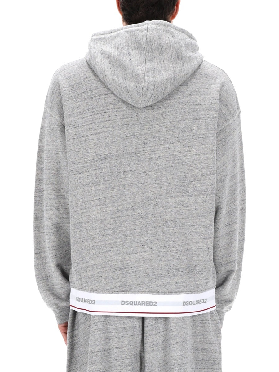 Dsquared Felpa Con Logo