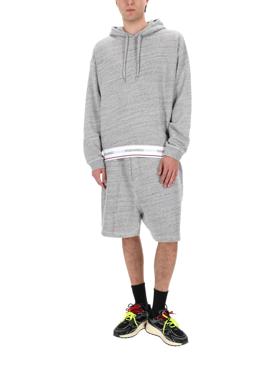 Dsquared Felpa Con Logo