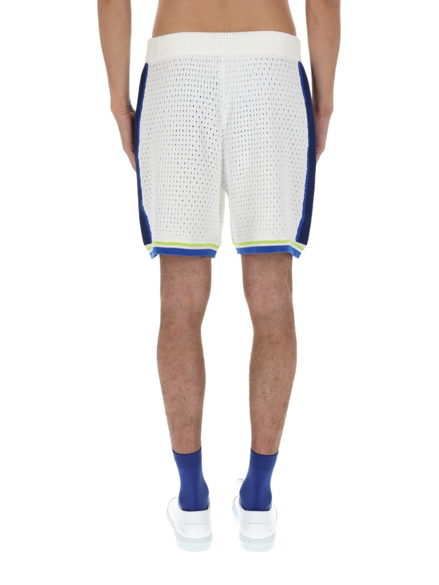 Casablanca Crochet Shorts