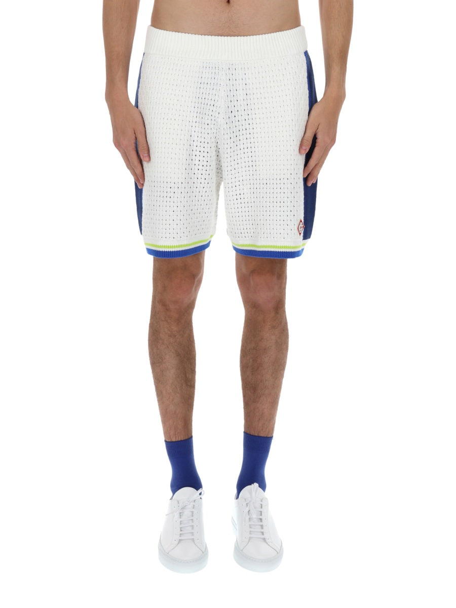 Casablanca Crochet Shorts