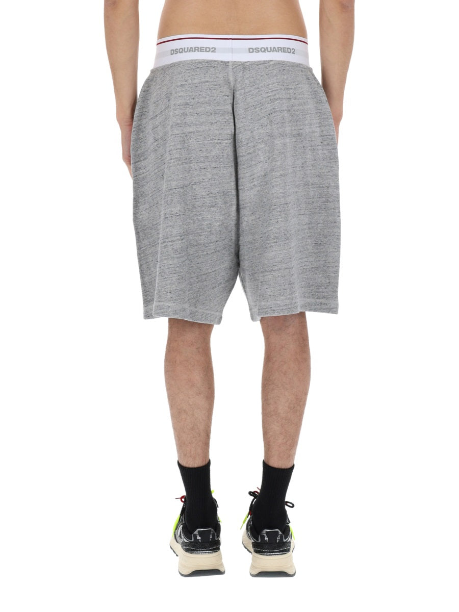 Dsquared Shorts "Oversize" Con Logo