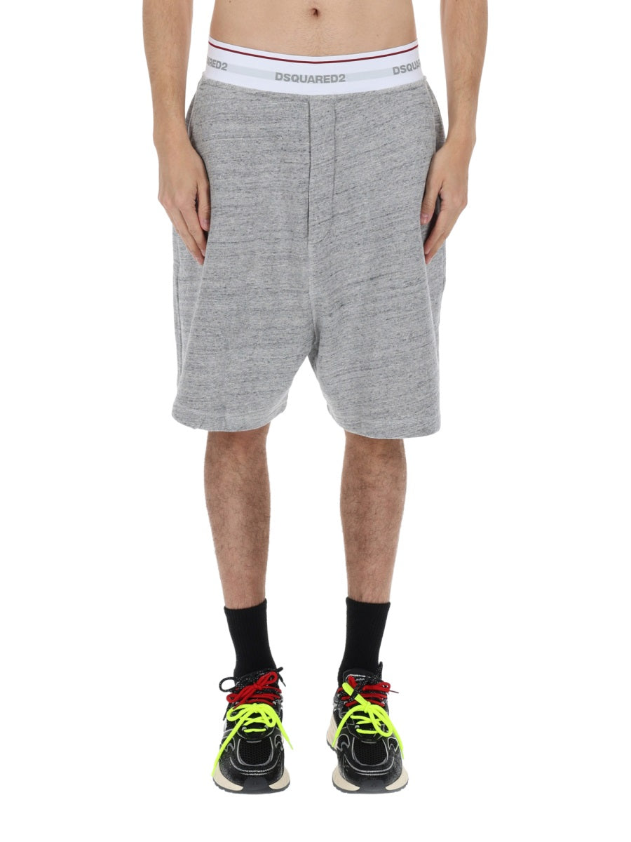 Dsquared Shorts "Oversize" Con Logo