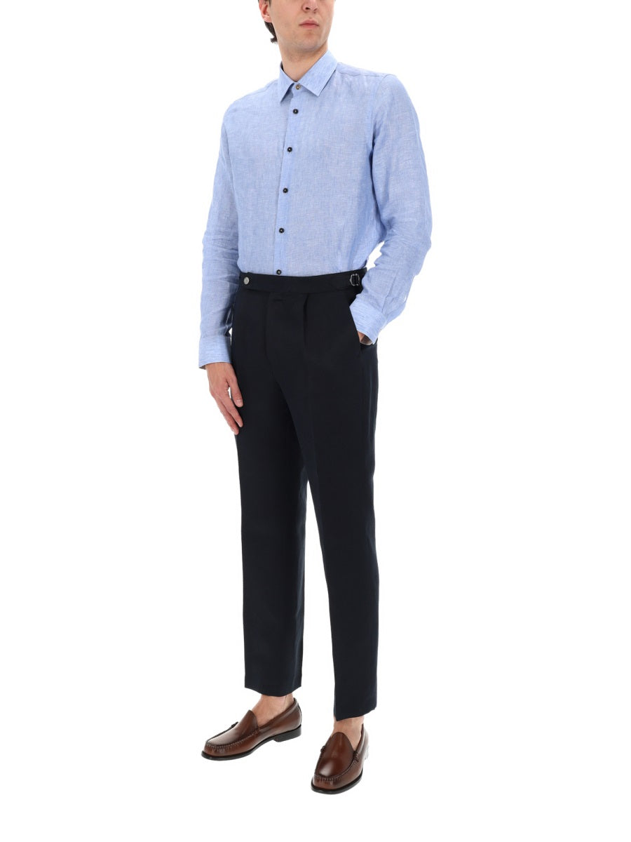 Boss Pantalone Sartoriale Con Pieghe