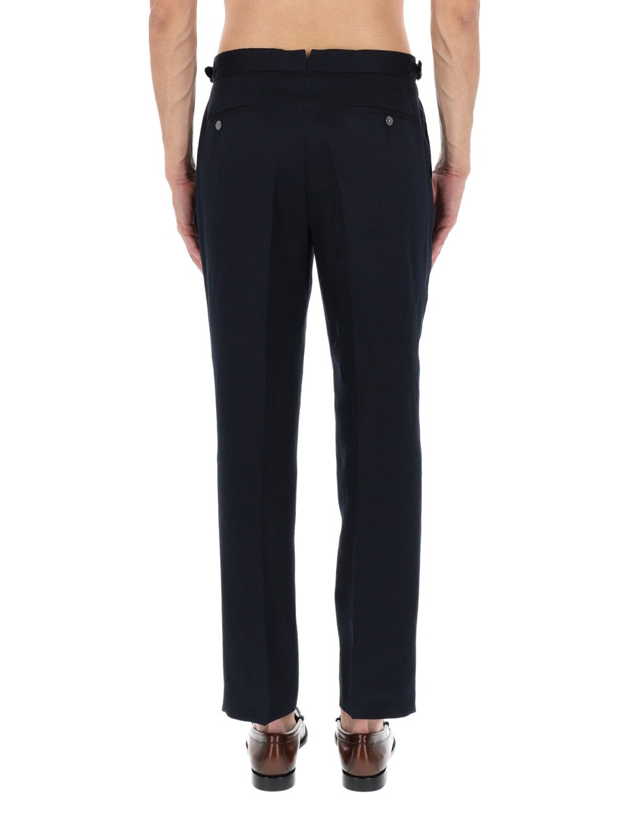 Boss Pantalone Sartoriale Con Pieghe