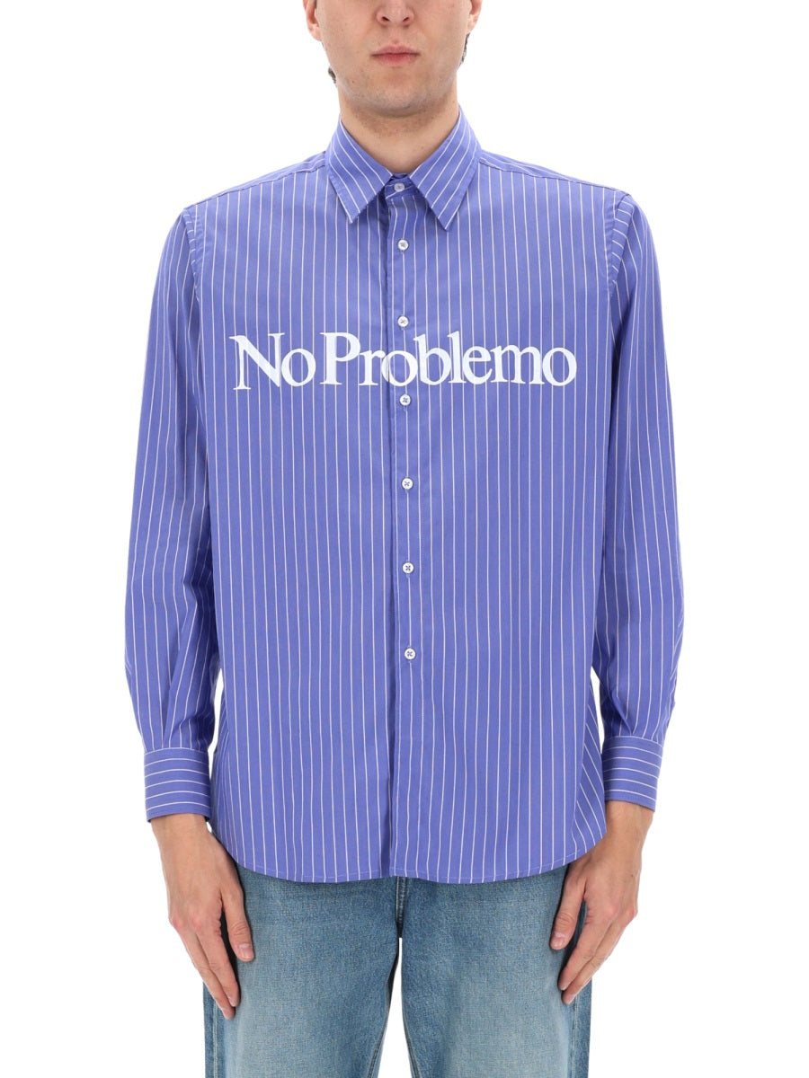 No Problemo Camicia Con Logo