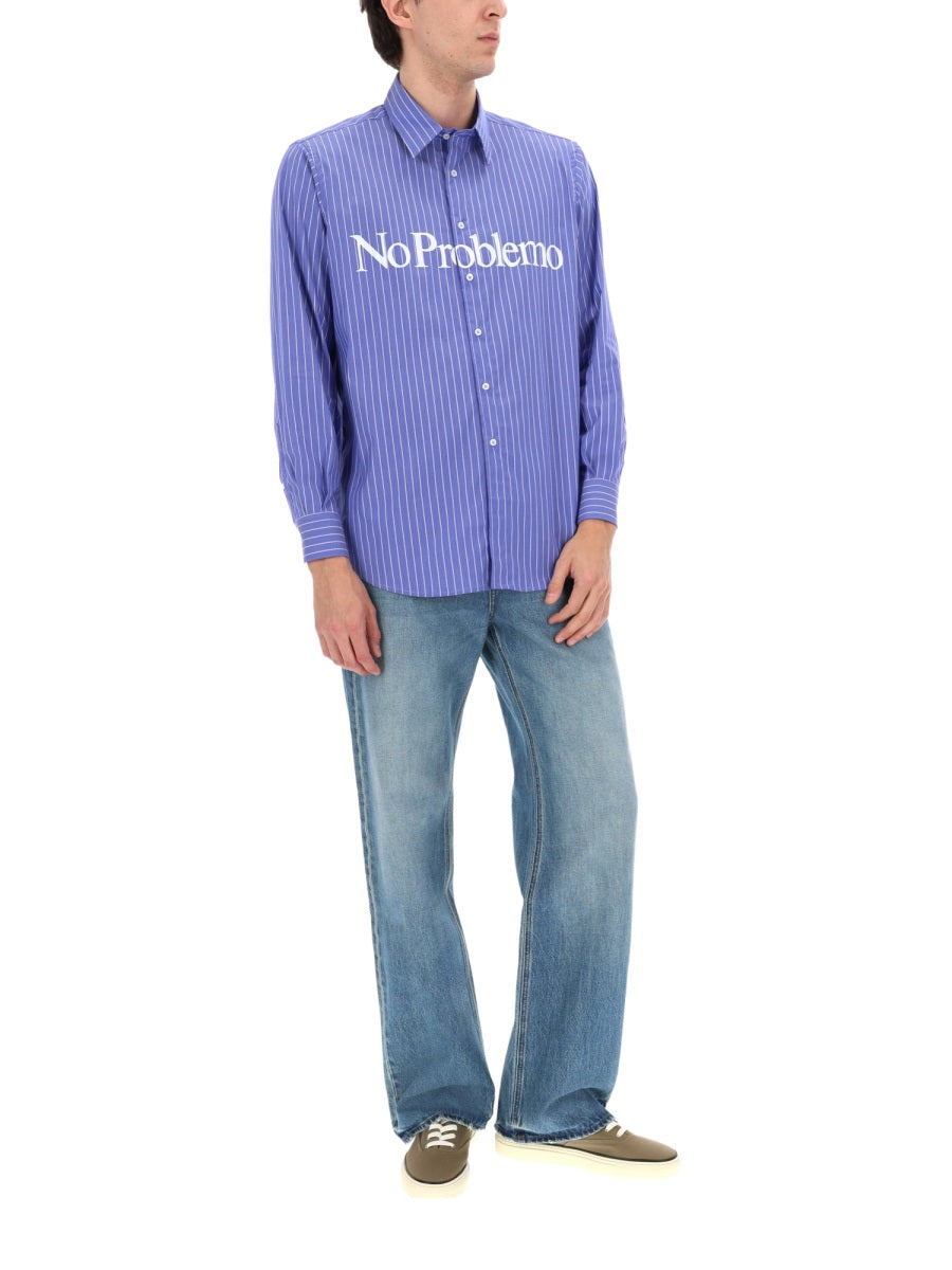 No Problemo Camicia Con Logo