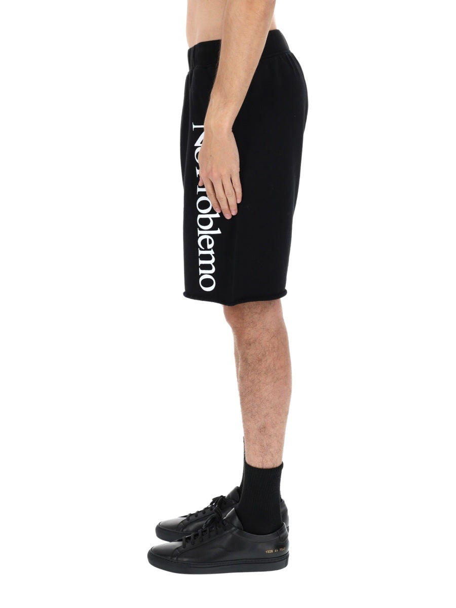 No Problemo Shorts Con Logo