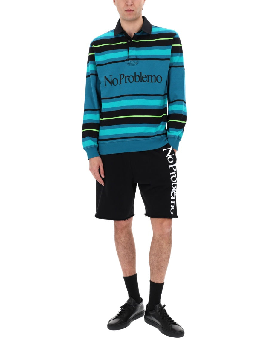No Problemo Shorts Con Logo