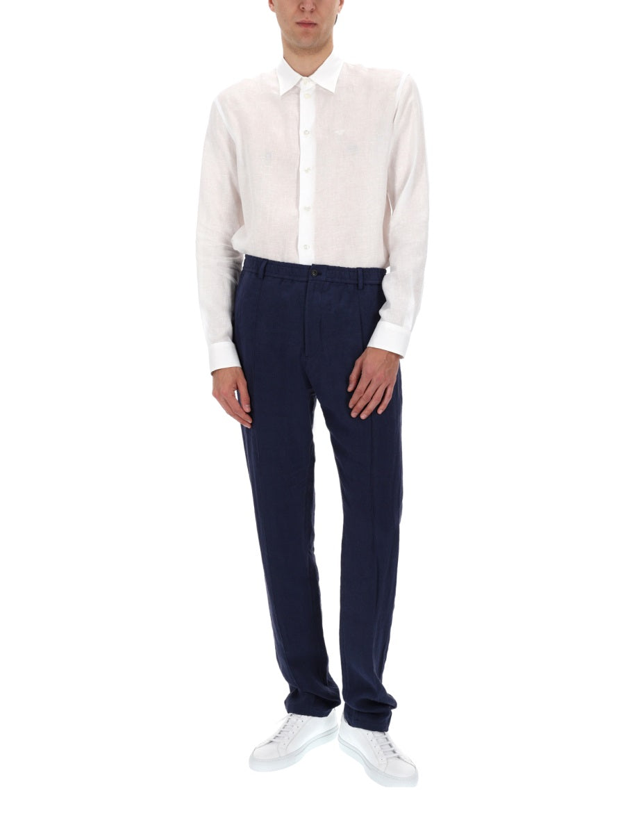 Emporio Armani Camicia Con Logo