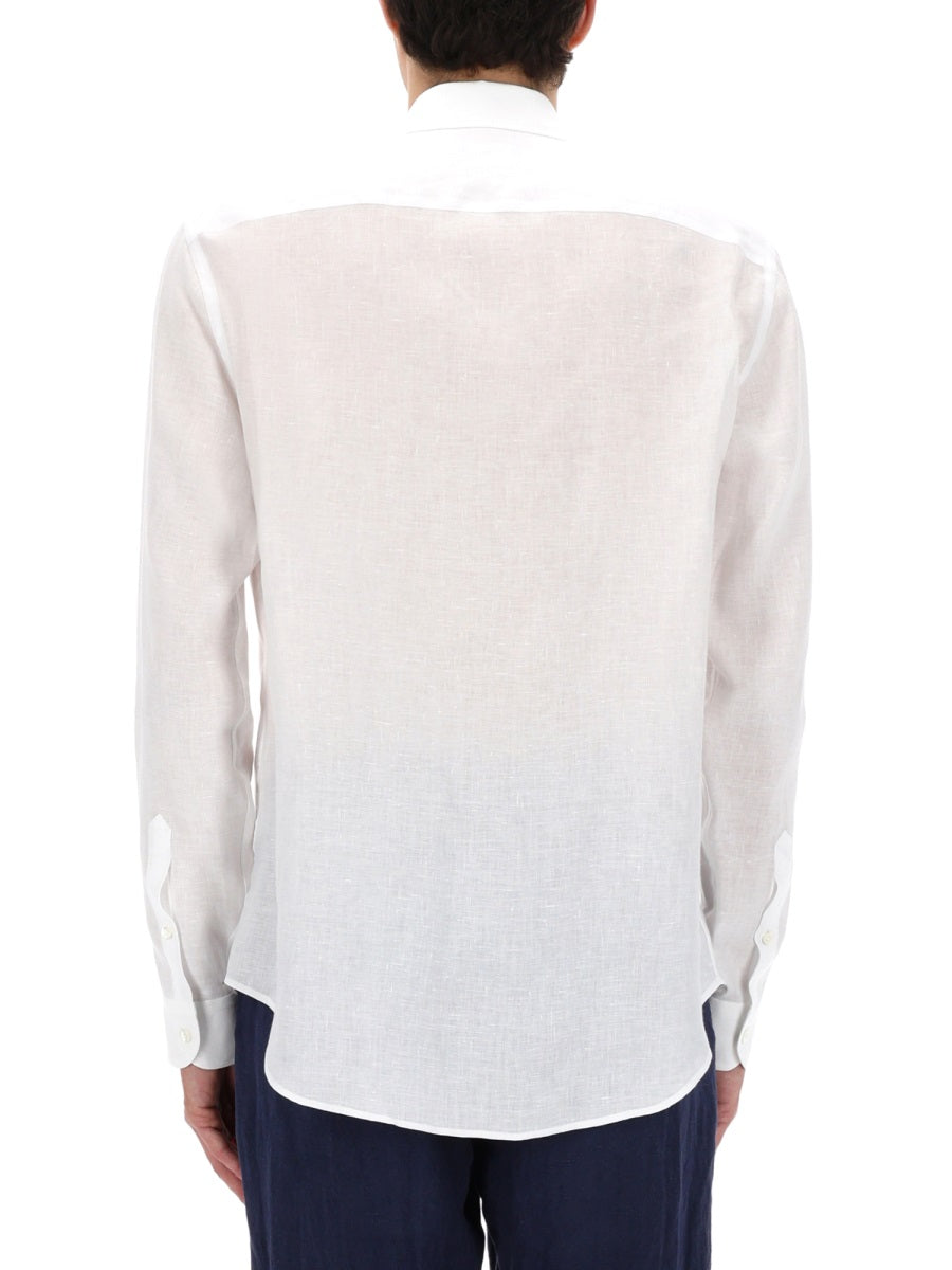 Emporio Armani Camicia Con Logo