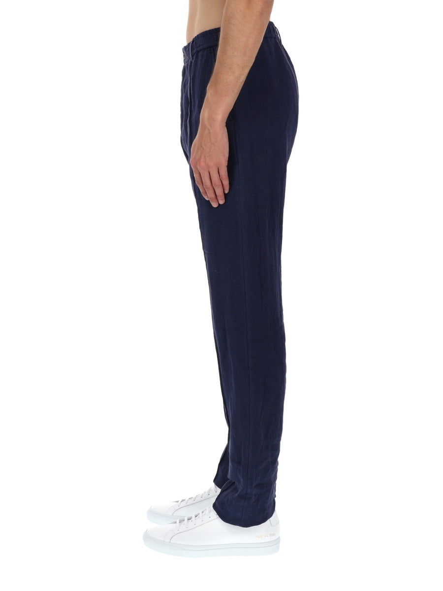 Emporio Armani Pantalone In Lino